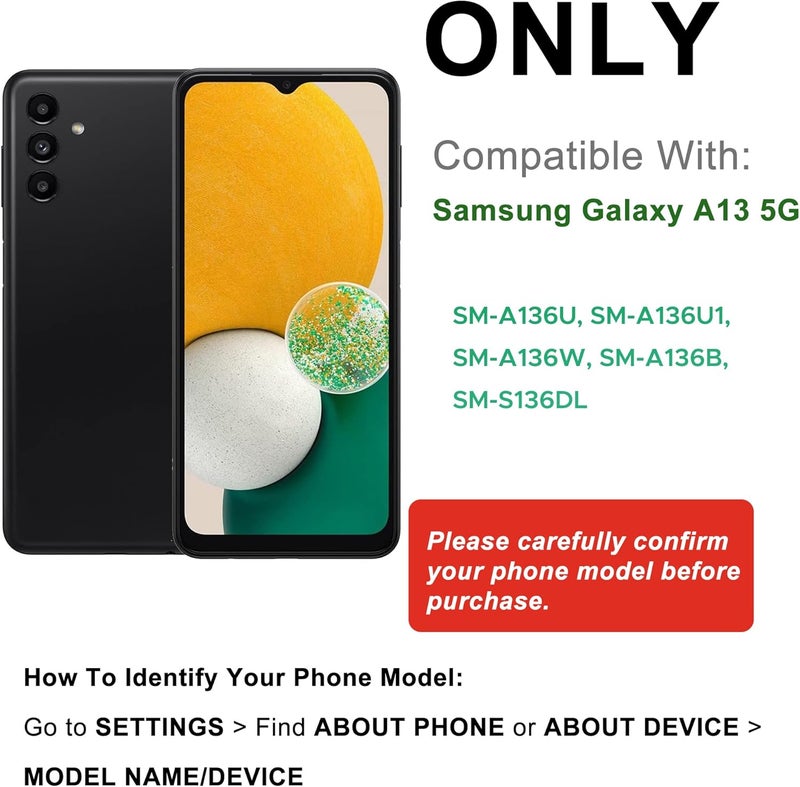 MAXSHARKS New Upgraded Battery for Galaxy A13 5G, EB-BA136ABY Replacement Battery Compatible with Samsung Galaxy A13 5G, with Repair Tools & Instruction - Image 2